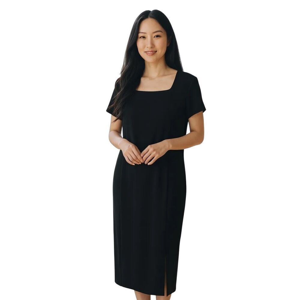 Vintage Worthington Women’s Square Neckline Maxi Dress 12